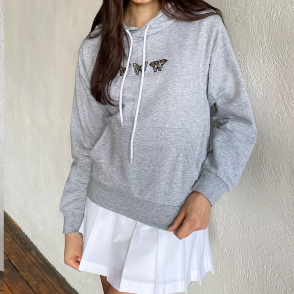 Aritzia butterfly hoodie